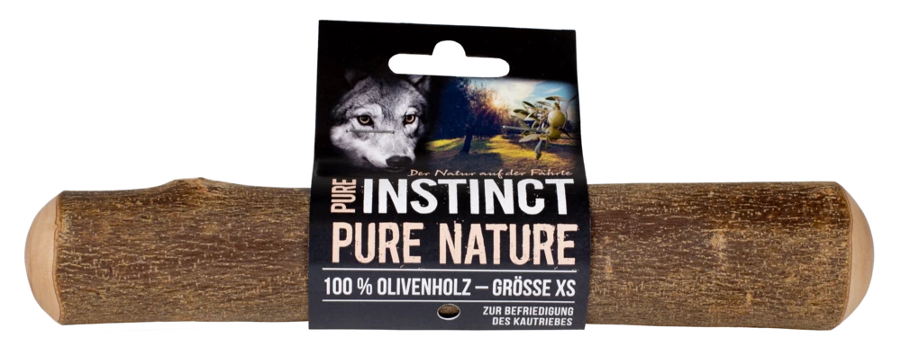 PURE INSTINCT Hundekausnack Olivenholz XS (70-95g) 3 PURE INSTINCT Hundekausnack Olivenholz XS (70-95g)