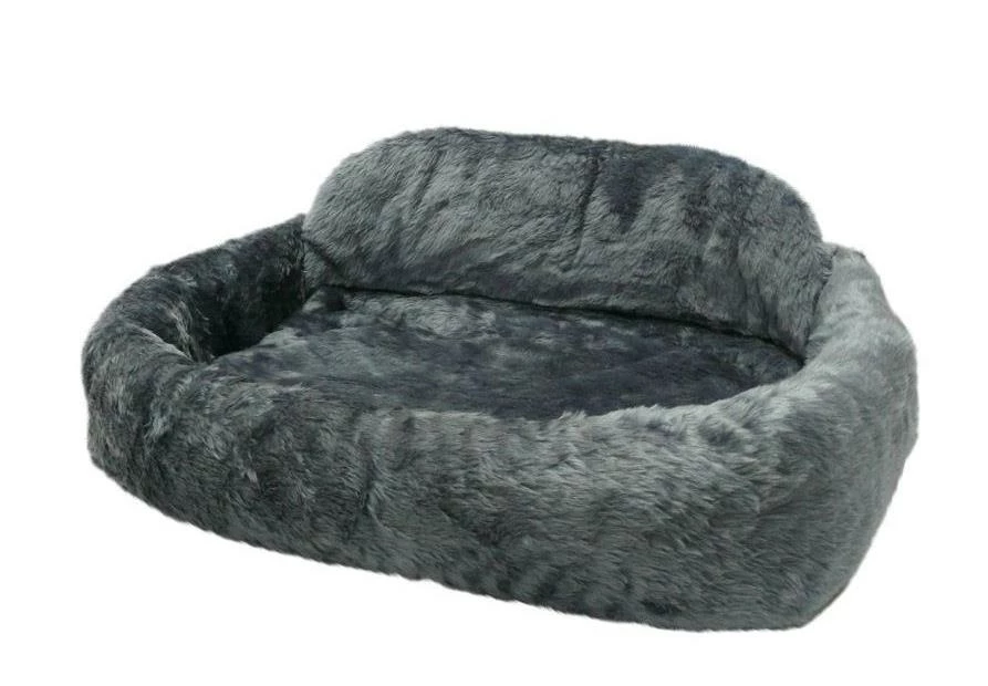 SILVIO DESIGN Tiersofa De Luxe Mit Kissen Gr. L In Blau 3 SILVIO DESIGN Tiersofa De Luxe Mit Kissen Gr. L In Blau