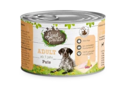 LandPartie Hund Adult 6x200g Dose Mit Pute Und Huhn