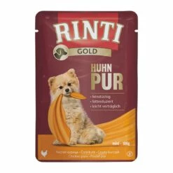 RINTI Gold 10x100g Pouch Mit Huhn Pur