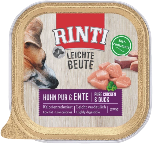 RINTI Leichte Beute 9x300g Schale Mit Huhn Und Ente 3 RINTI Leichte Beute 9x300g Schale Mit Huhn Und Ente