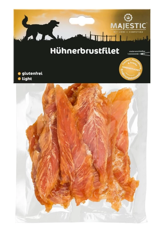 MAJESTIC Hundesnack 250g Mit Getrockneter Hühnerbrust 4 MAJESTIC Hundesnack 250g Mit Getrockneter Hühnerbrust – Bild 2